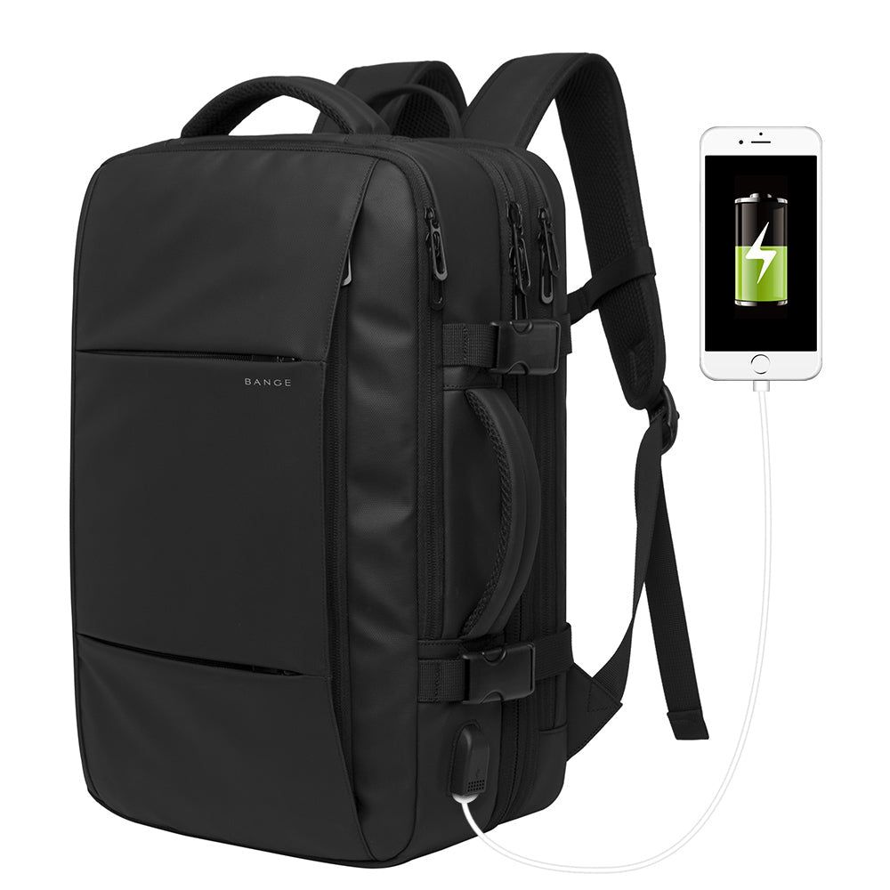 Bange Extendable Waterproof Travel Backpack Cabin Size Bags Euston Bags