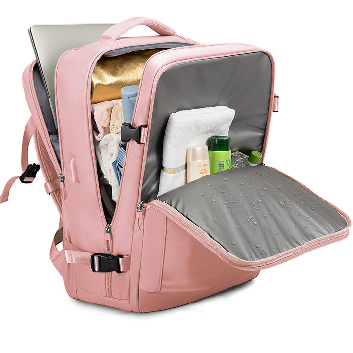 Buy Bange TB-Large Travel Laptop USB Backpack Pink