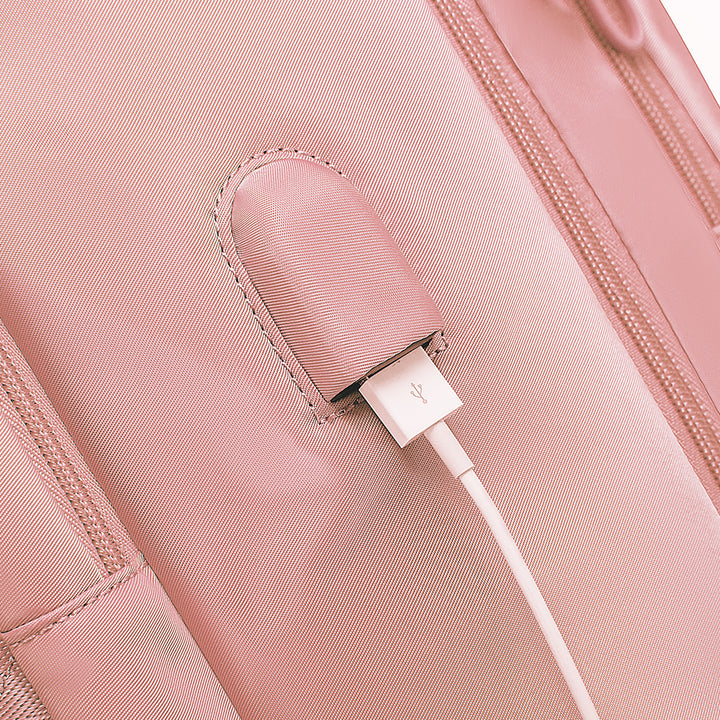 Buy Bange TB-Large Travel Laptop USB Backpack Pink