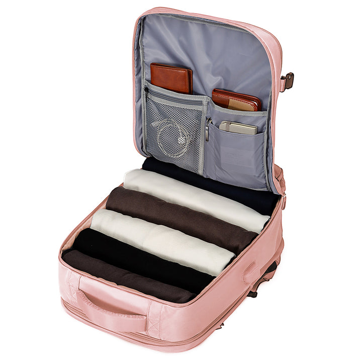 Buy Bange TB-Large Travel Laptop USB Backpack Pink
