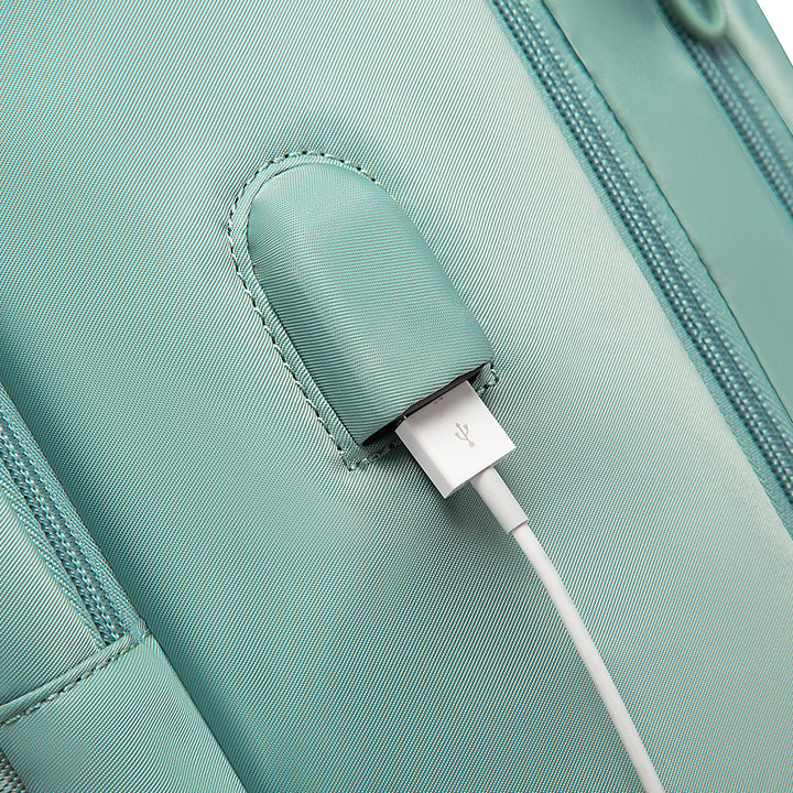 Buy Bange TB-Large Travel Laptop USB Backpack Light Blue