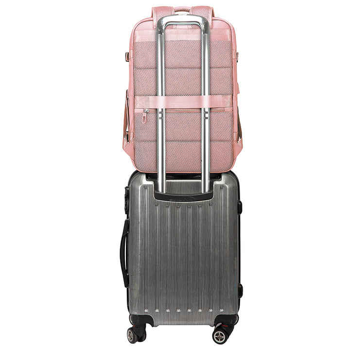 Buy Bange TB-Large Travel Laptop USB Backpack Pink