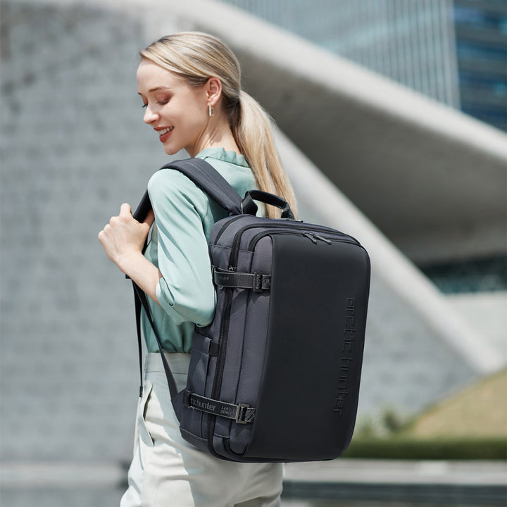 Buy Arctic Hunter Tough Men Expanding Travel Backpack