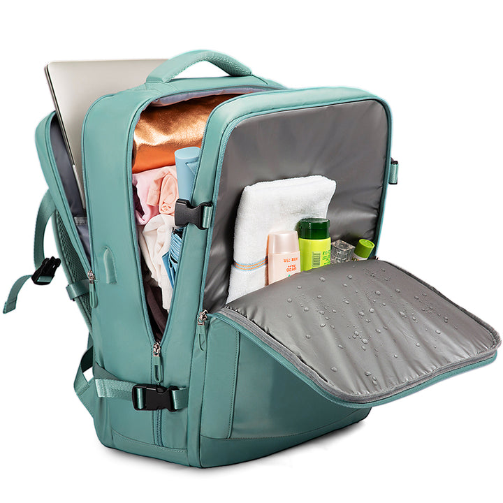 Buy Bange TB-Large Travel Laptop USB Backpack Light Blue