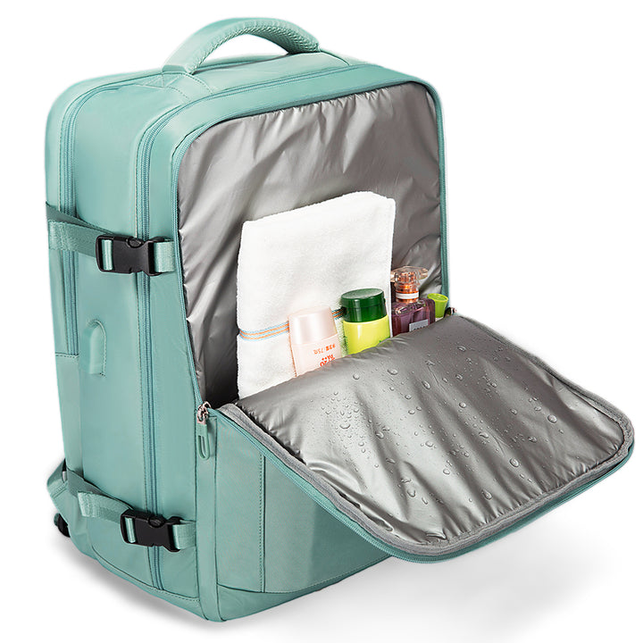 Buy Bange TB-Large Travel Laptop USB Backpack Light Blue