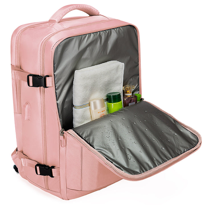 Buy Bange TB-Large Travel Laptop USB Backpack Pink