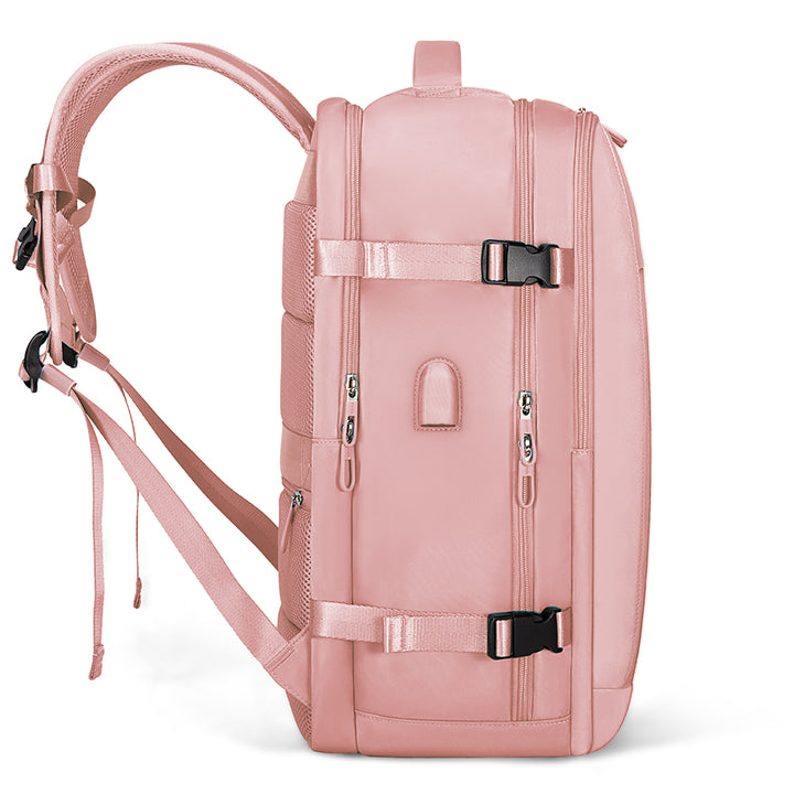 Buy Bange TB-Large Travel Laptop USB Backpack Pink