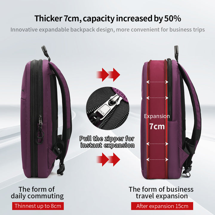Buy Tigernu TB-S slim backpack for women black