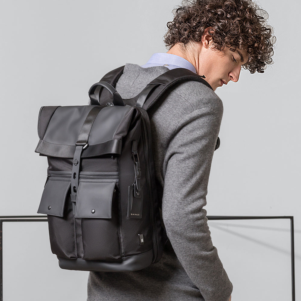 Bange G-TYPE II Roll Top Laptop Backpack