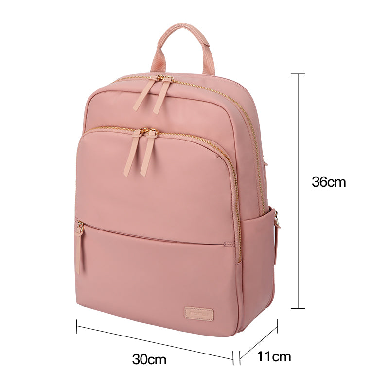 Bopai City-W laptop backpack for women pink
