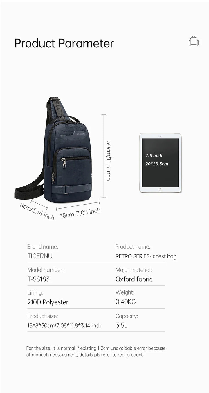 Buy Tigernu TC II Crossbody Sling Bag Blue