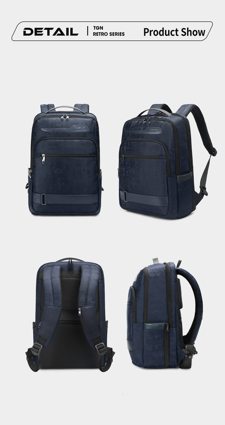 Buy Tigernu Retro Laptop Backpack Blue