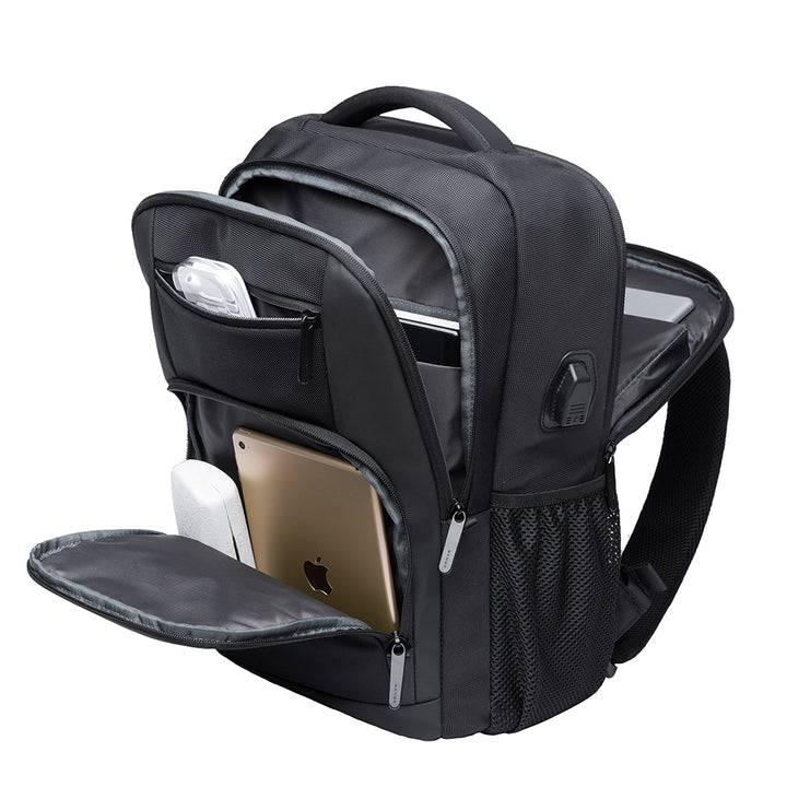 buy laptop backpacks online uk Bange BG-S Stylish Casual Laptop Backpack with USB Port – Euston Bags