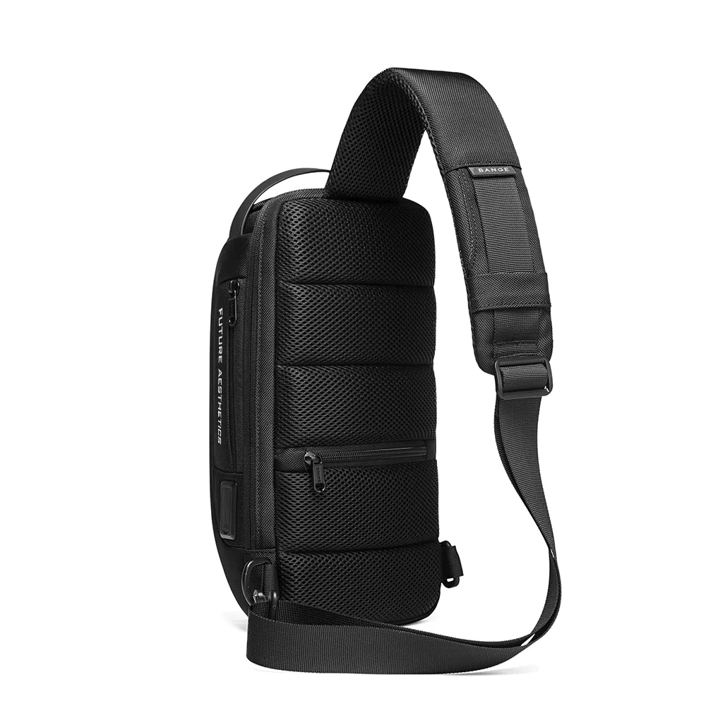 Bange AT-S Anti Theft Sling Pack Bag Grey – Euston Bags