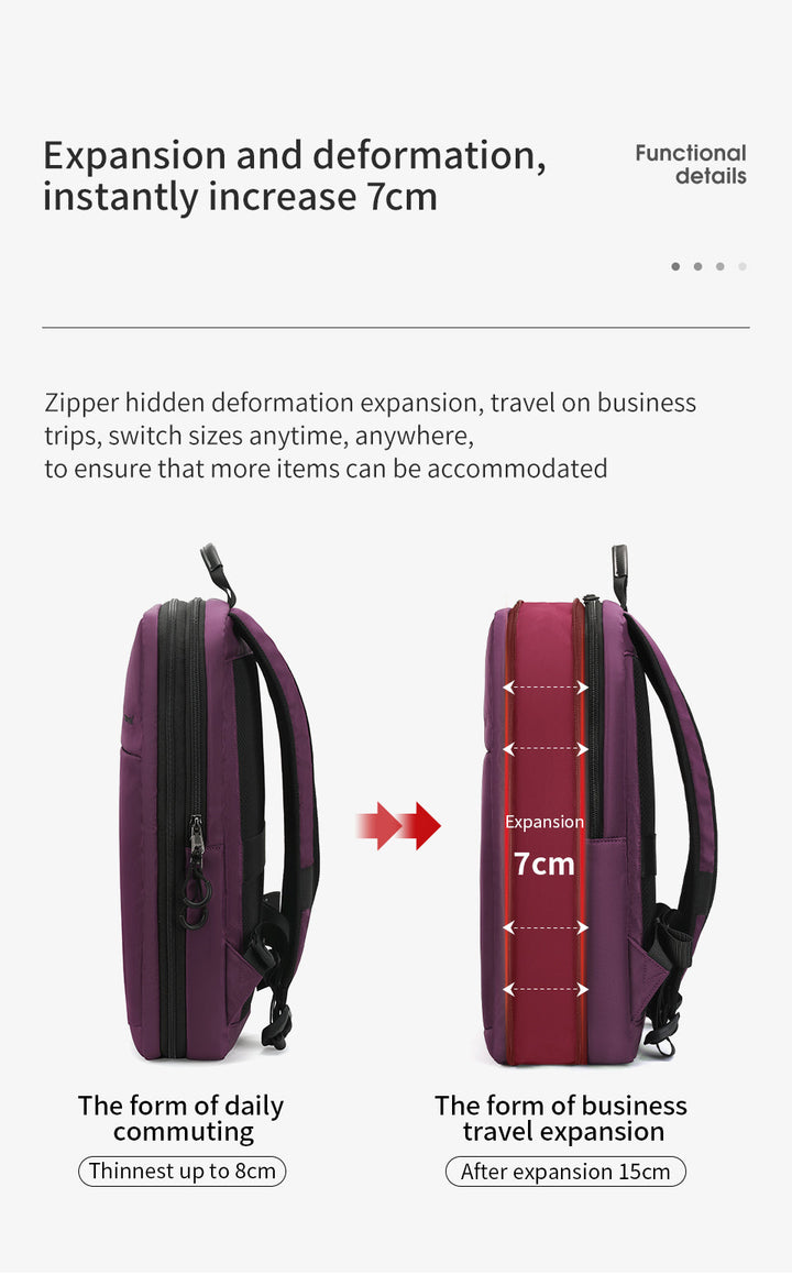 Buy Tigernu TB-S slim backpack for women black