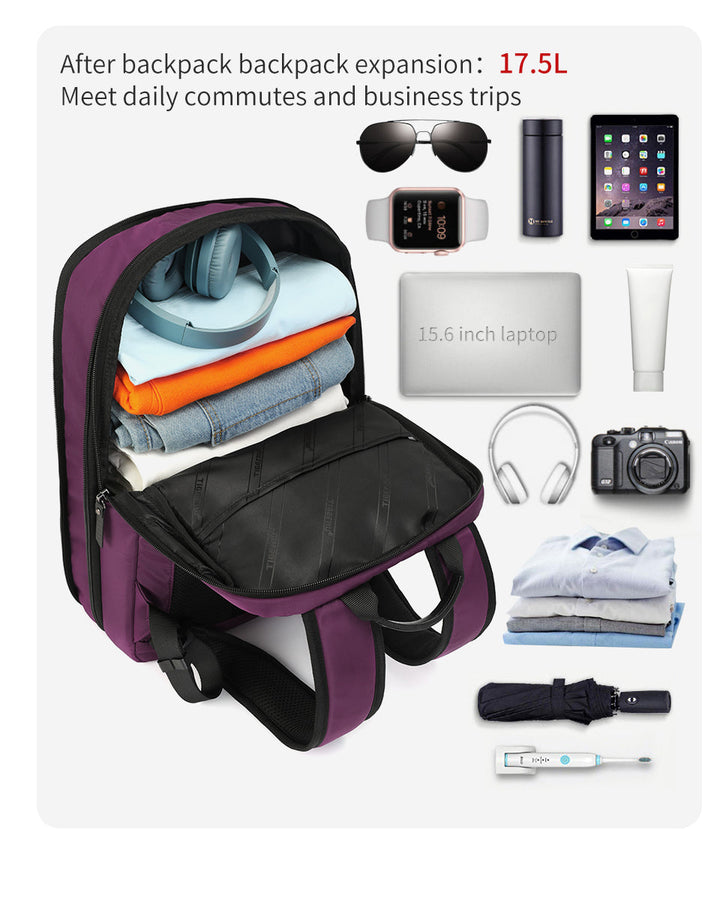 Buy Tigernu TB-S slim backpack for women black