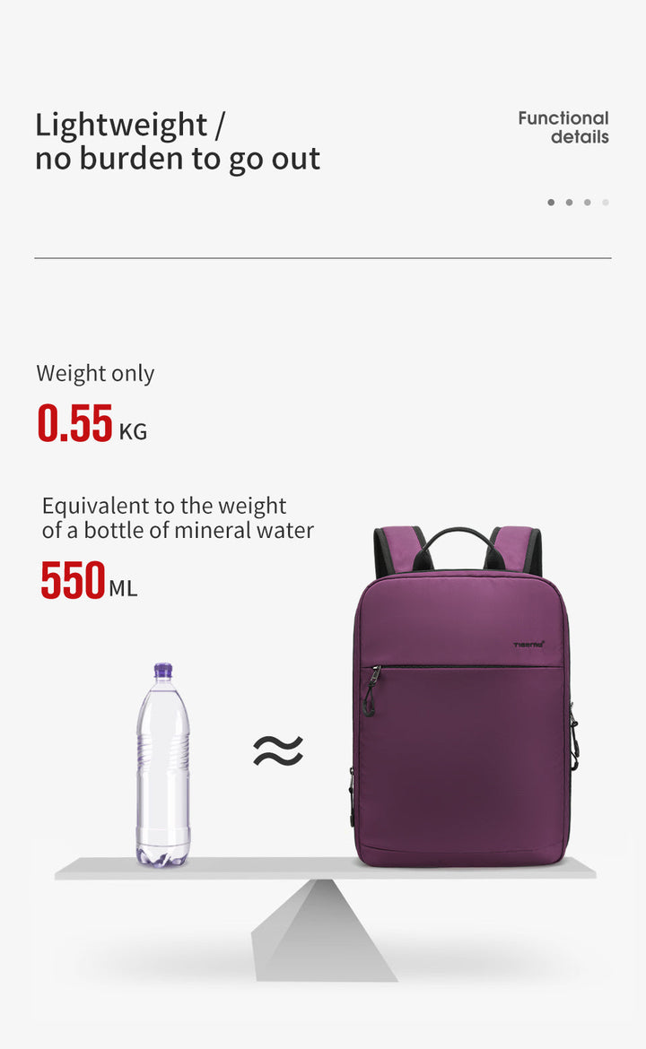 Buy Tigernu TB-S slim backpack for women black